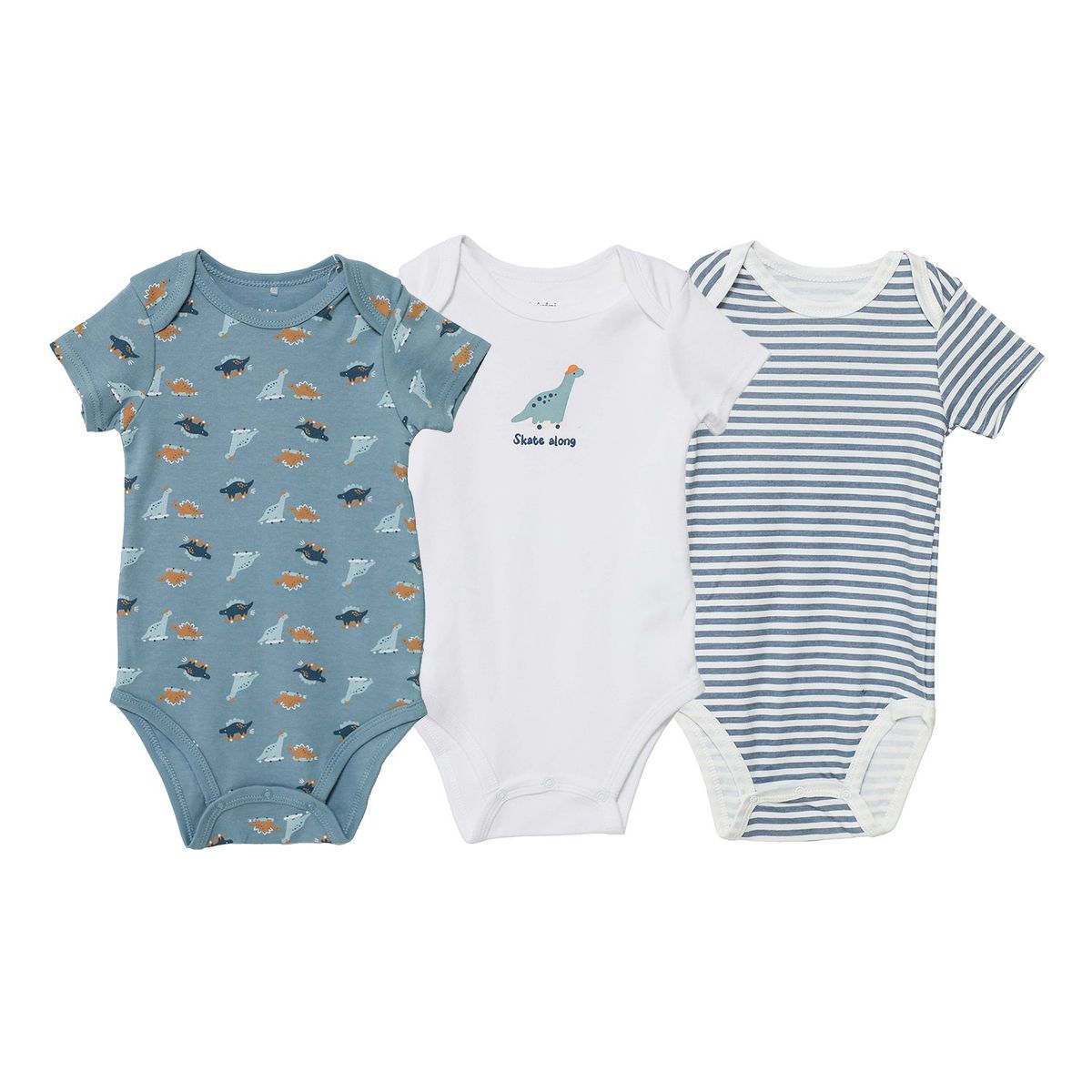 YAMP - Body Bebé Niño Pack X3 Algodón Yamp