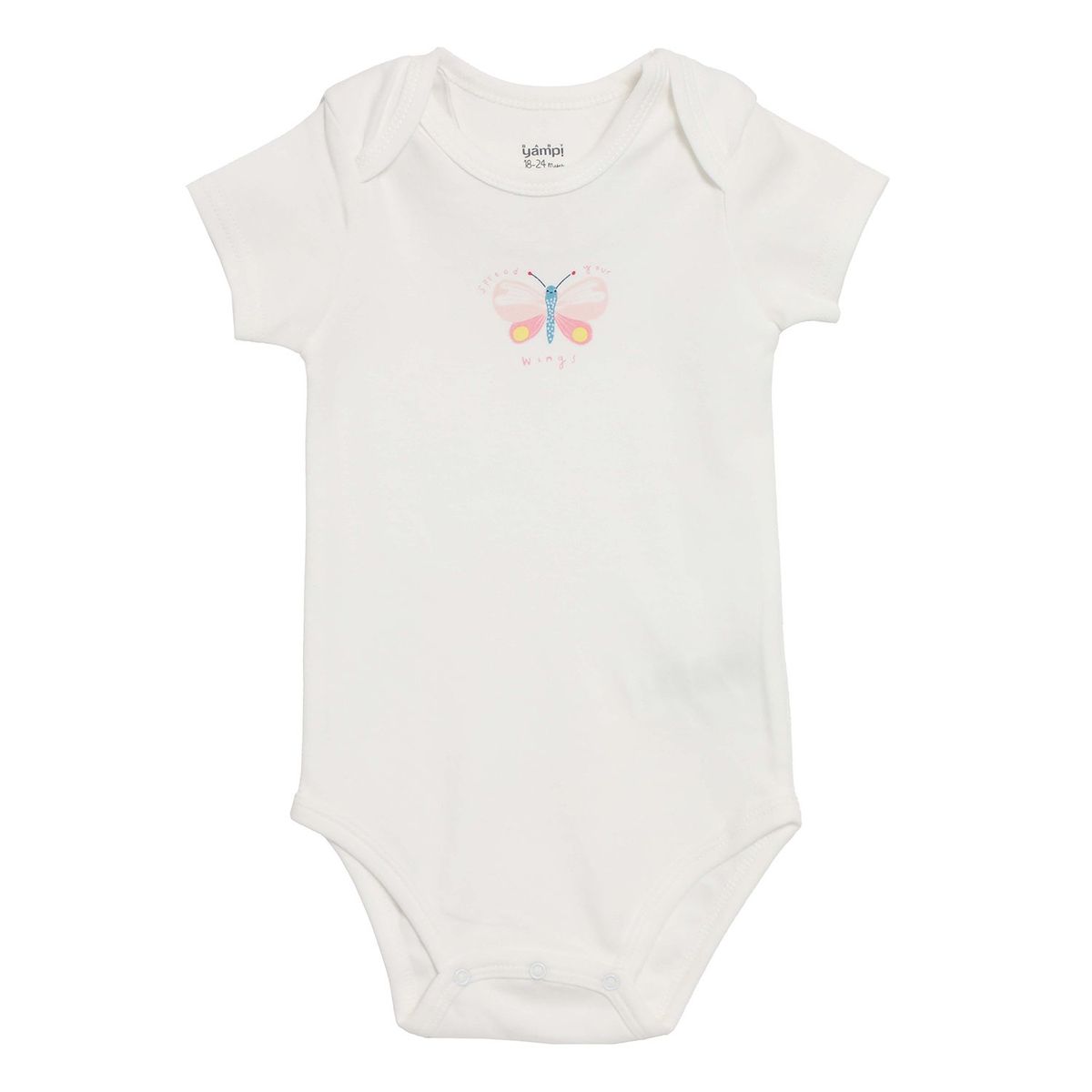 YAMP - Body Bebé Niña Pack X3 Algodón Yamp