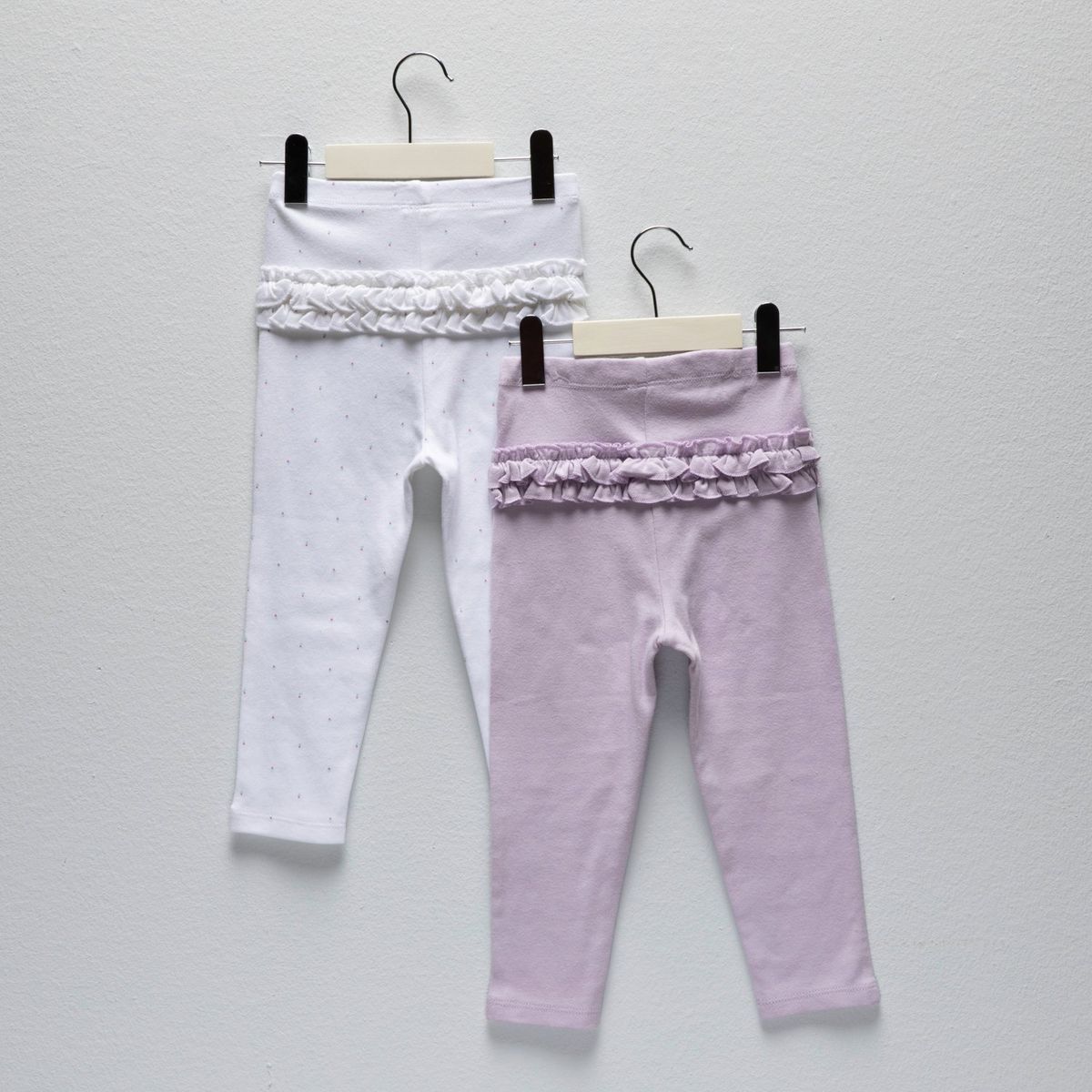 YAMP - Pack de 2 Pantalones Casual Algodón Bebé Niña Yamp