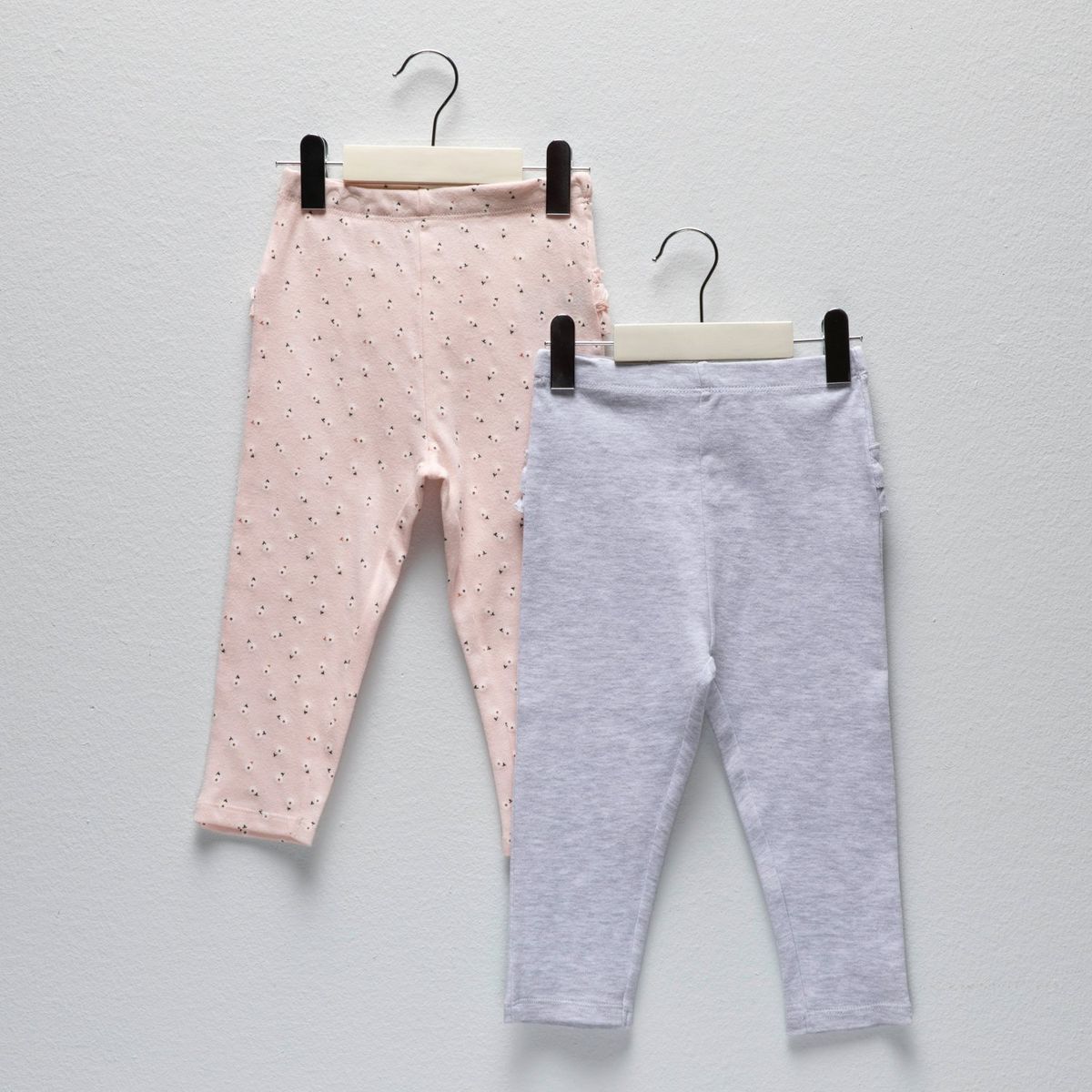 YAMP - Pack de 2 Pantalones Casual Algodón Bebé Niña Yamp