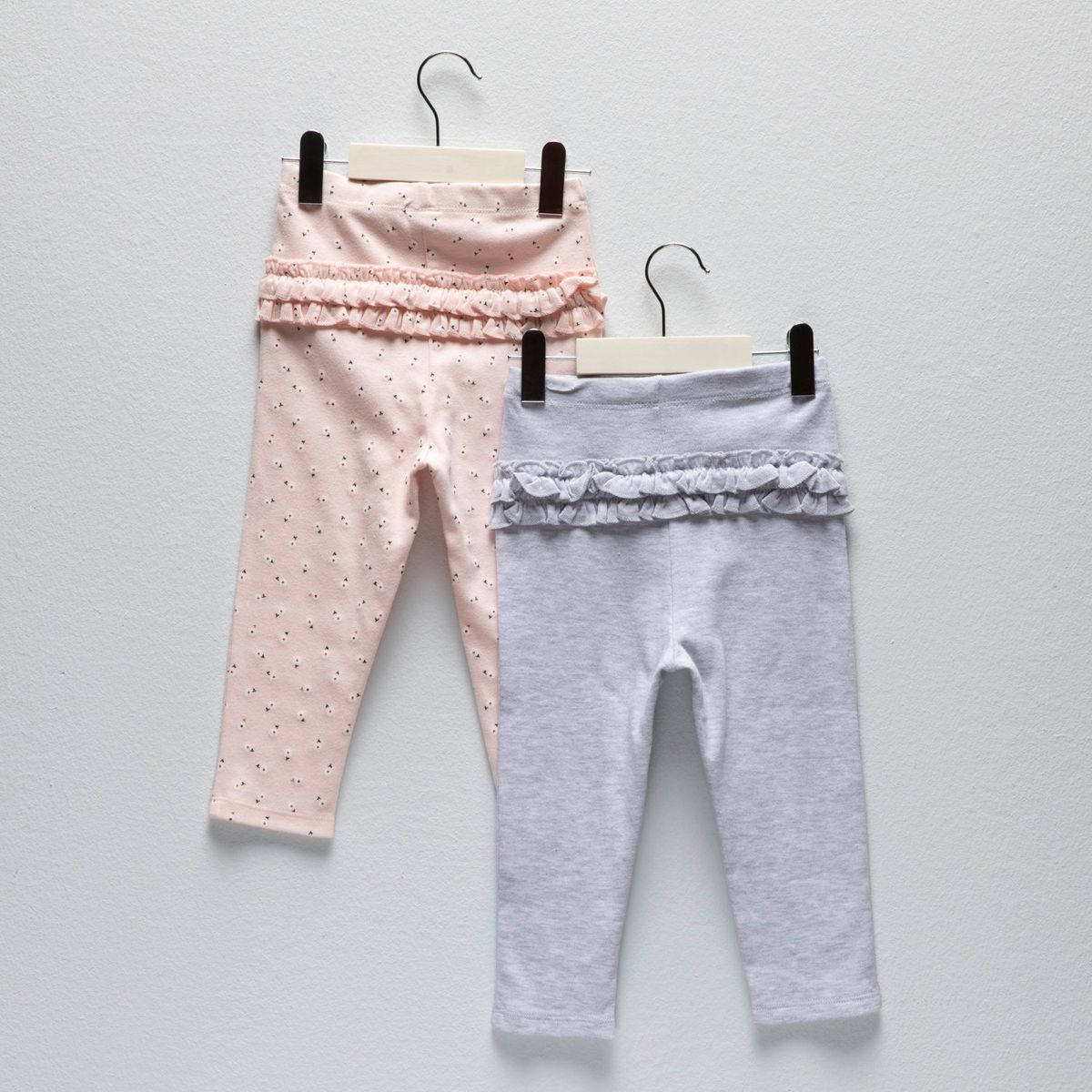 YAMP - Pack de 2 Pantalones Casual Algodón Bebé Niña Yamp