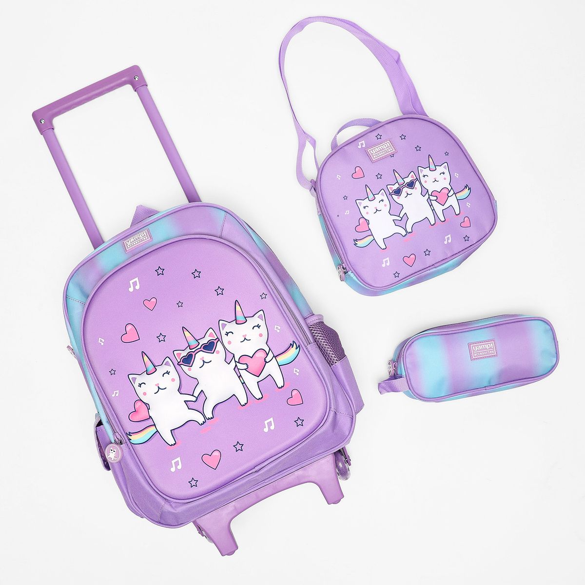 YAMP - Mochila Niño Niña Pack x3 Yamp