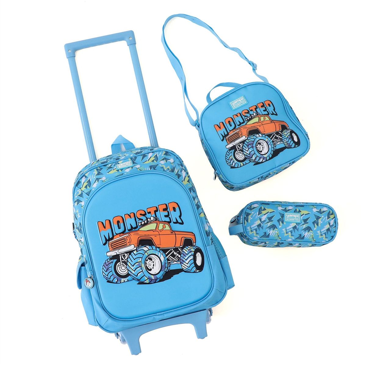 YAMP - Mochila Niño Niña Pack x3 Yamp