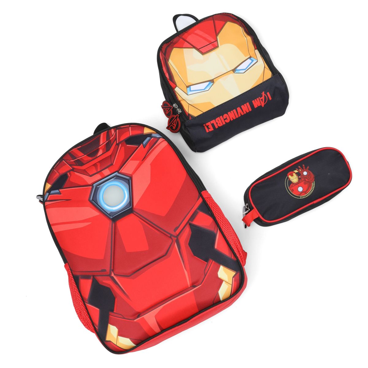 AVENGERS - Mochila Niño Pack x3 Avengers