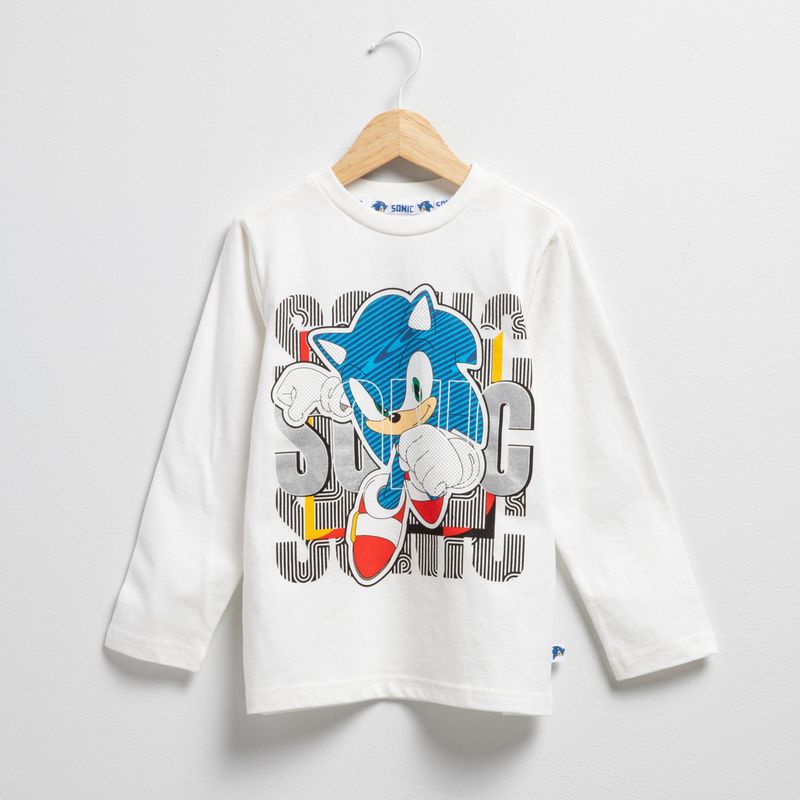 SONIC - Polo Niño Manga Larga Algodón Sonic