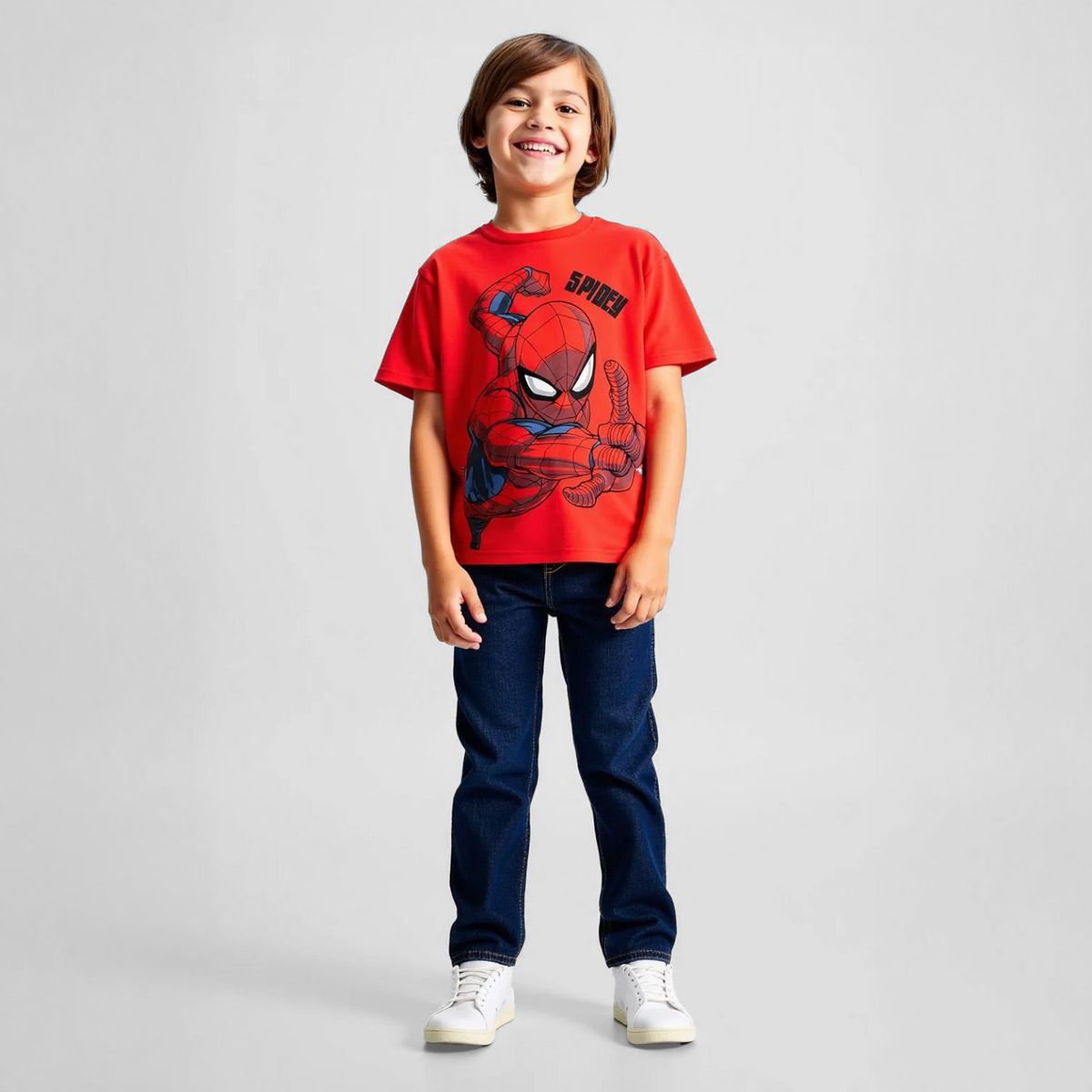SPIDERMAN - Polo Niño Pack X3 Algodón Spiderman