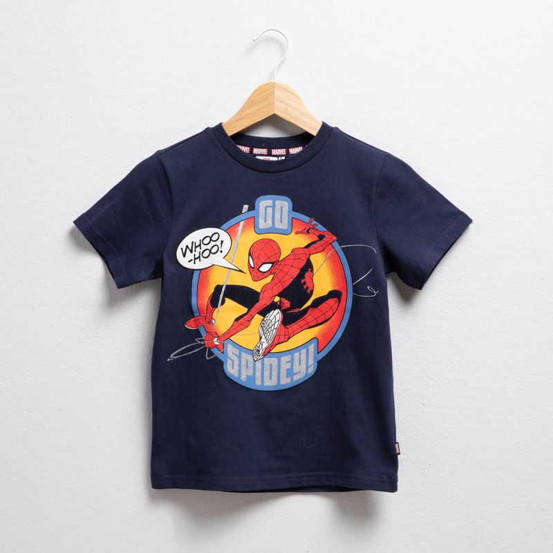 SPIDERMAN - Polo Niño Algodón Spiderman