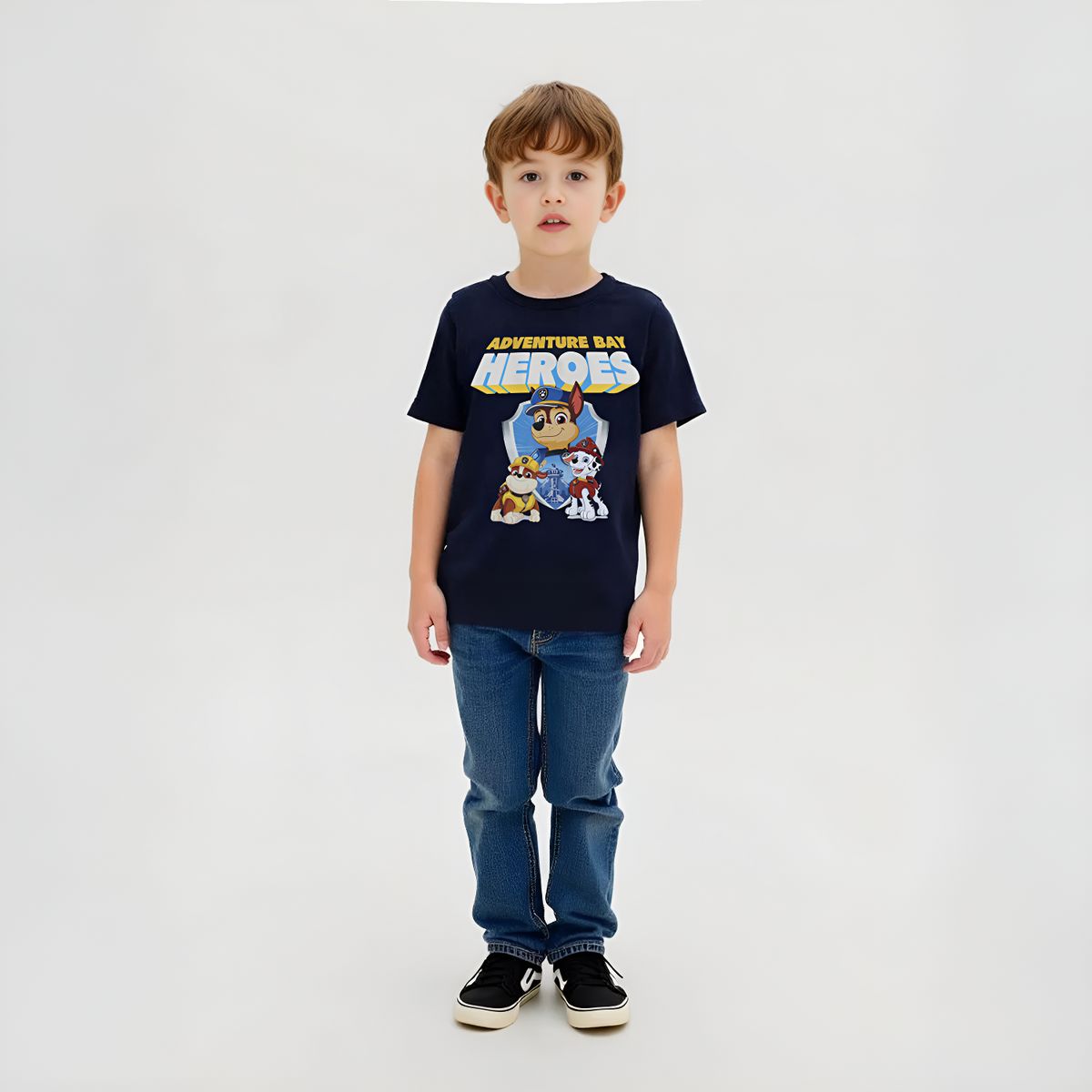 PAW PATROL - Polo Niño Pack X3 Algodón Paw Patrol