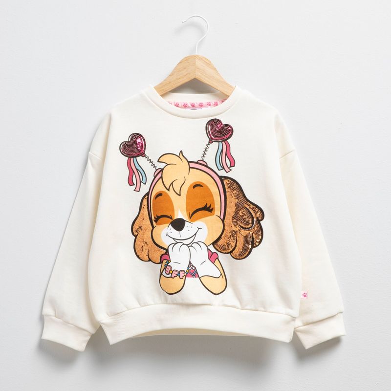 PAW PATROL - Polera Niña Algodón Paw Patrol