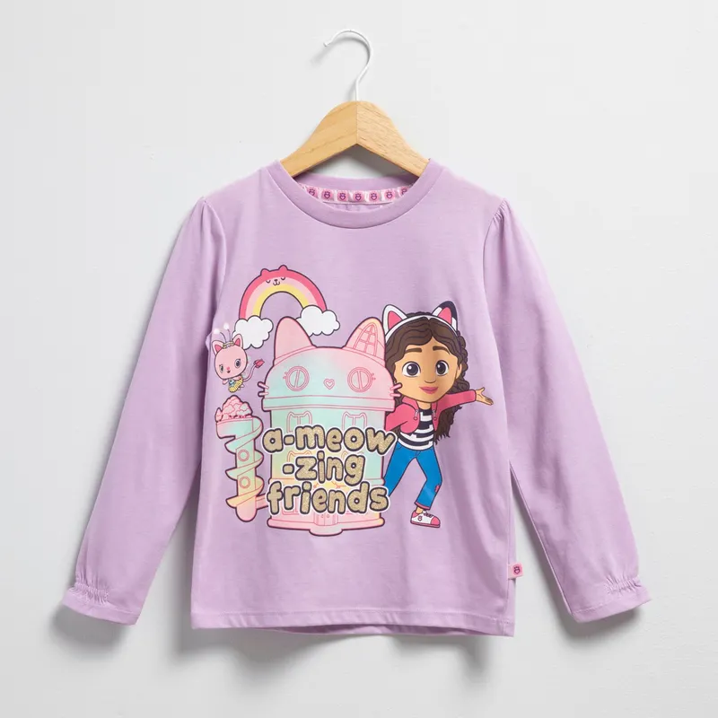 LA CASA DE GABBY - Polo Niña Algodón Gabbys Dollhouse