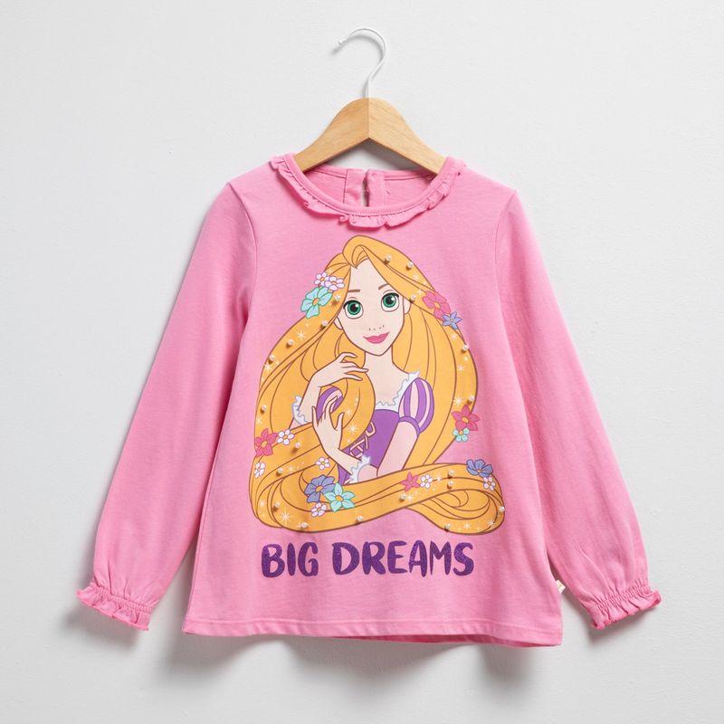 PRINCESS - Polo Niña Manga Larga Princess