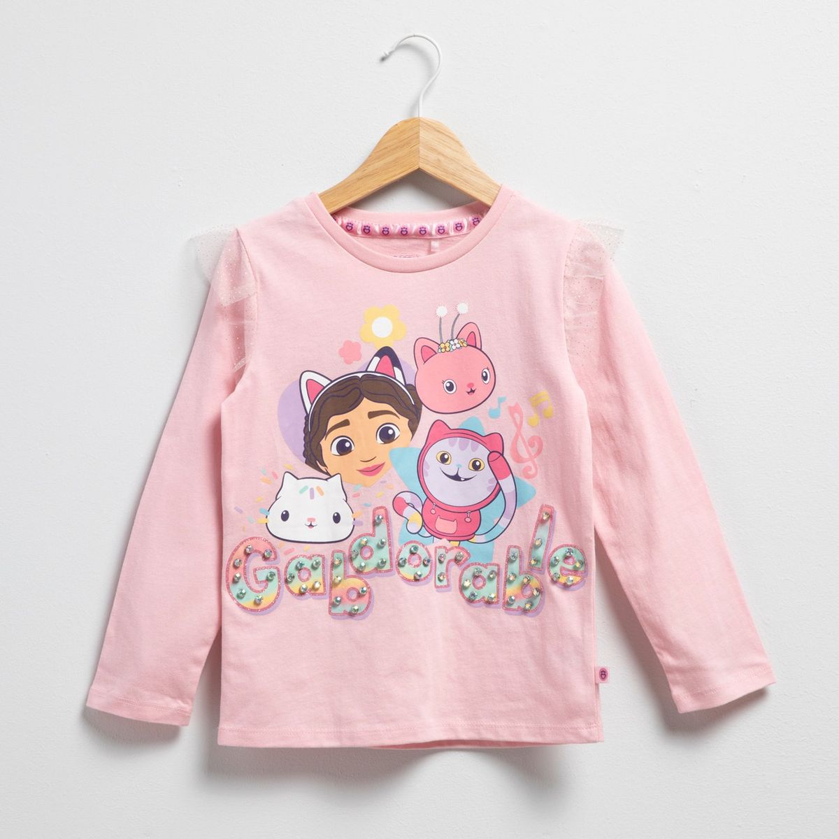 LA CASA DE GABBY - Polo Niña Manga Larga Algodón Gabbys Dollhouse