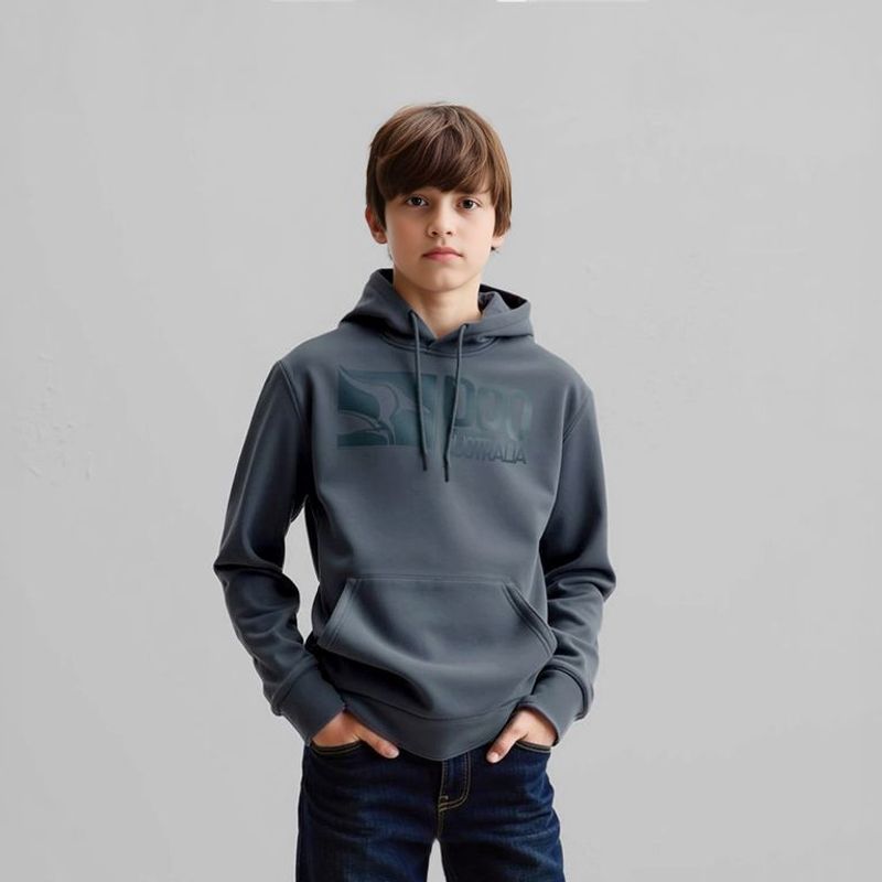 DOO AUSTRALIA - Polera Doo Australia Manga Larga Algodón Niño