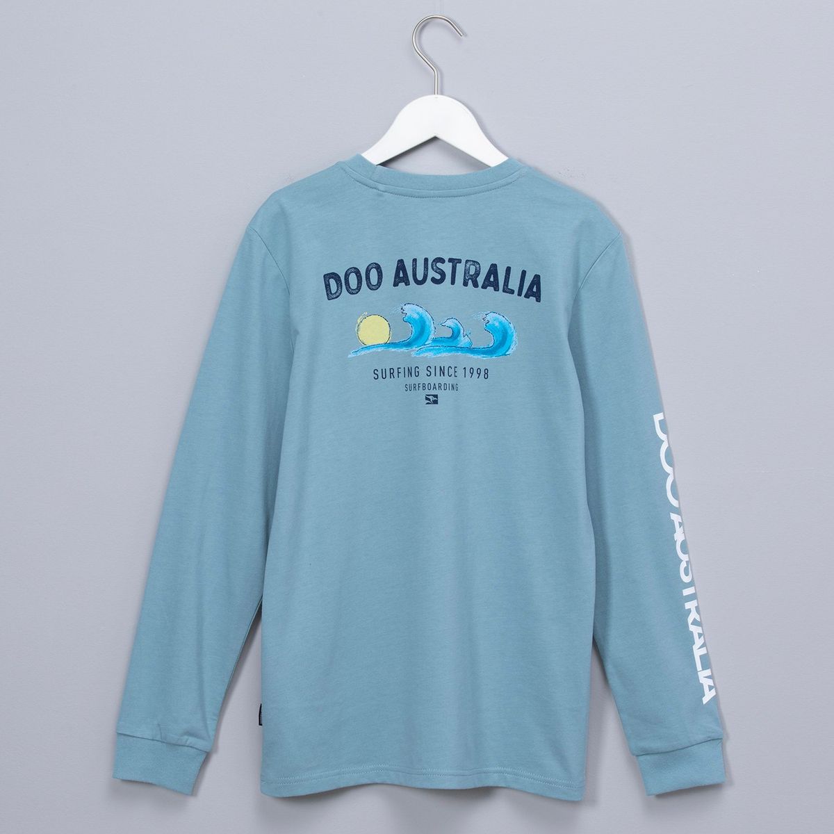 DOO AUSTRALIA - Polo Manga Larga Doo Australia Niño Algodón Estampada