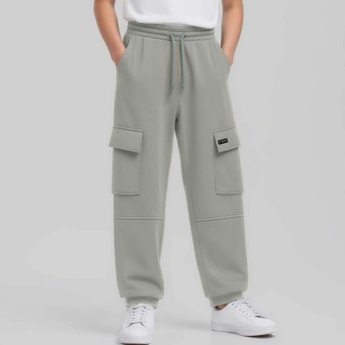 FEDERATION - Buzo Cargo Federation Niño Algodón y Poliéster Tiro Medio