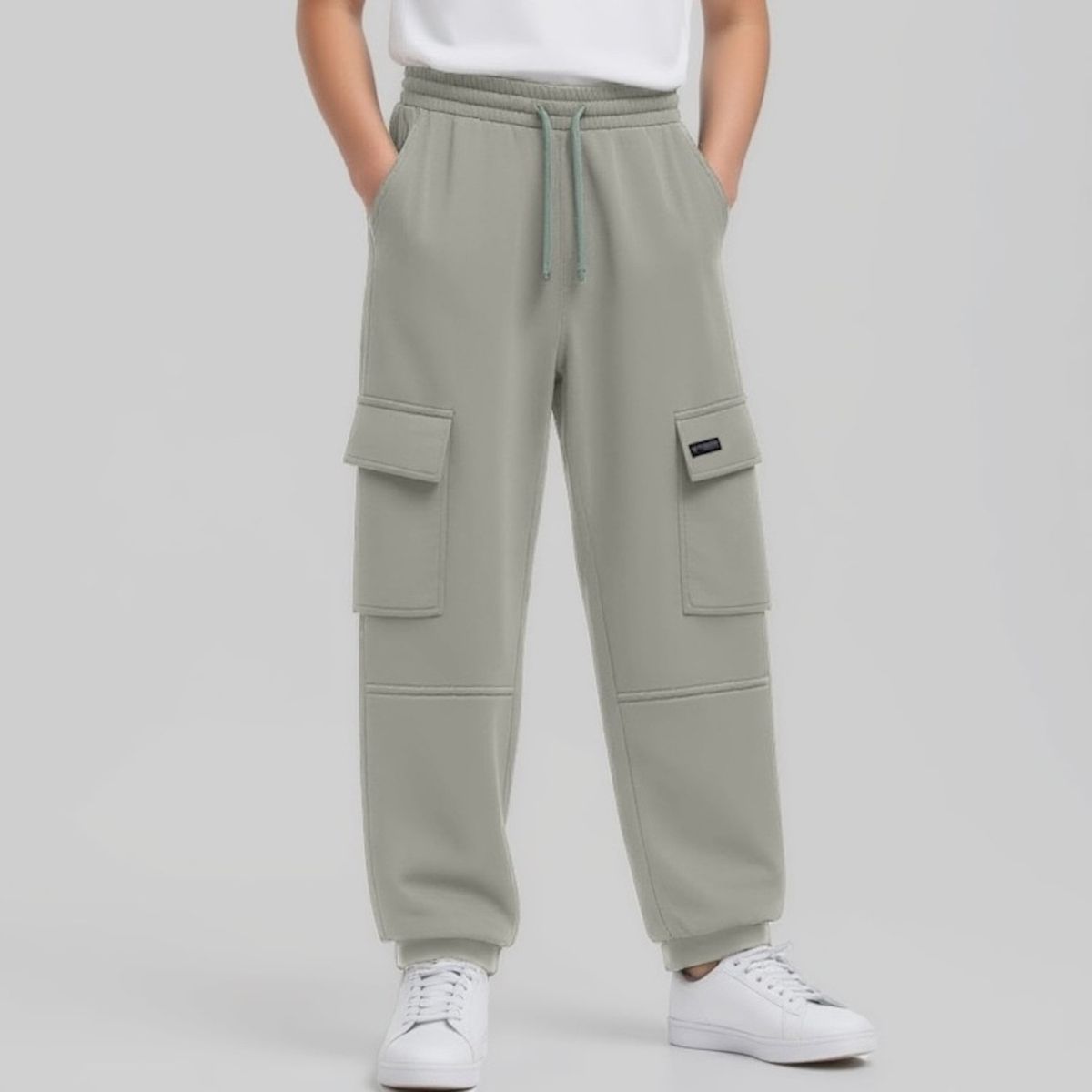 FEDERATION - Buzo Cargo Federation Niño Algodón y Poliéster Tiro Medio