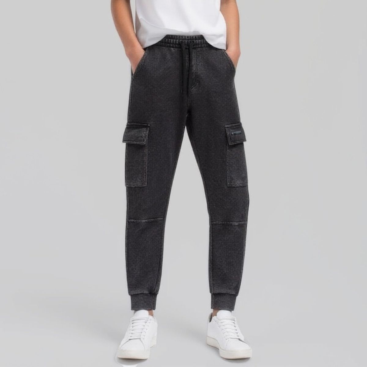 FEDERATION - Buzo Cargo Federation Niño Algodón y Poliéster Tiro Medio