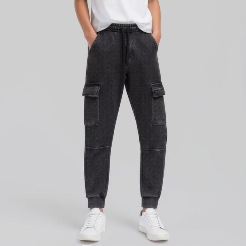 FEDERATION - Buzo Cargo Federation Niño Algodón y Poliéster Tiro Medio