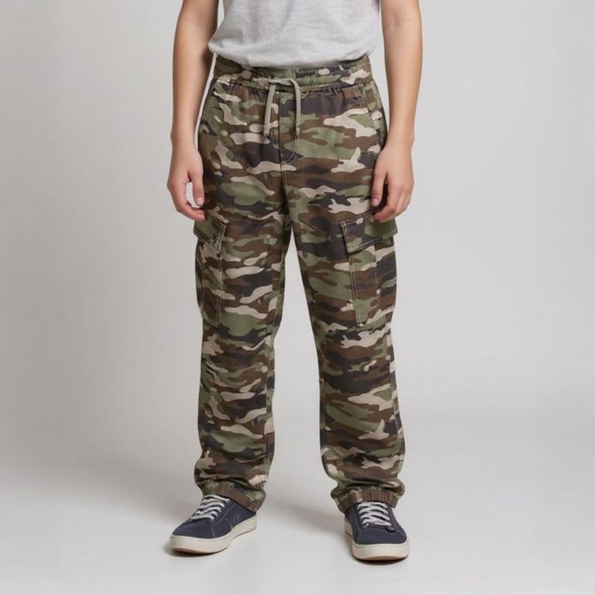 FEDERATION - Pantalón Federation Jogger Cargo Algodón Niño Camuflado