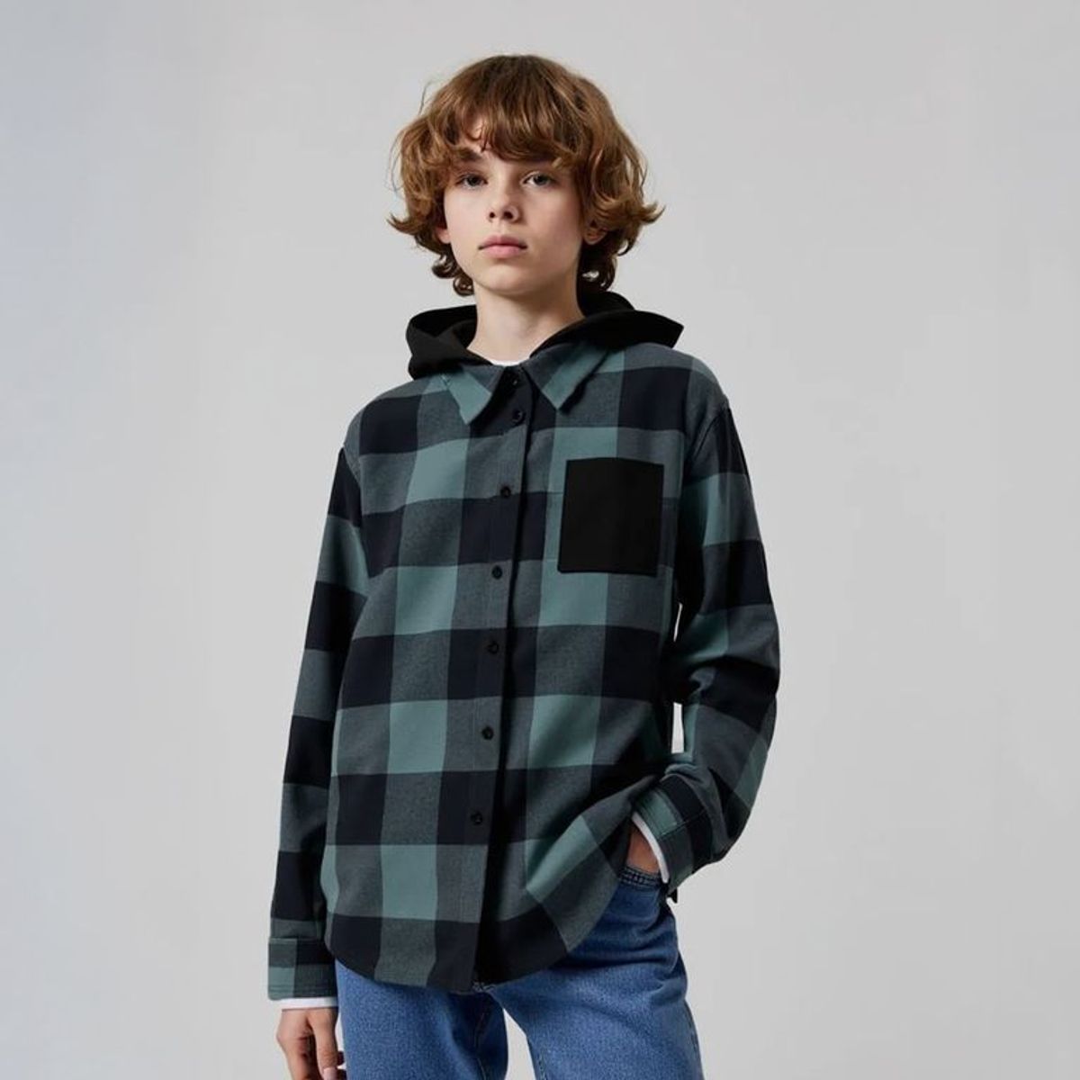 FEDERATION - Camisa Niño Manga Larga Algodón Federation