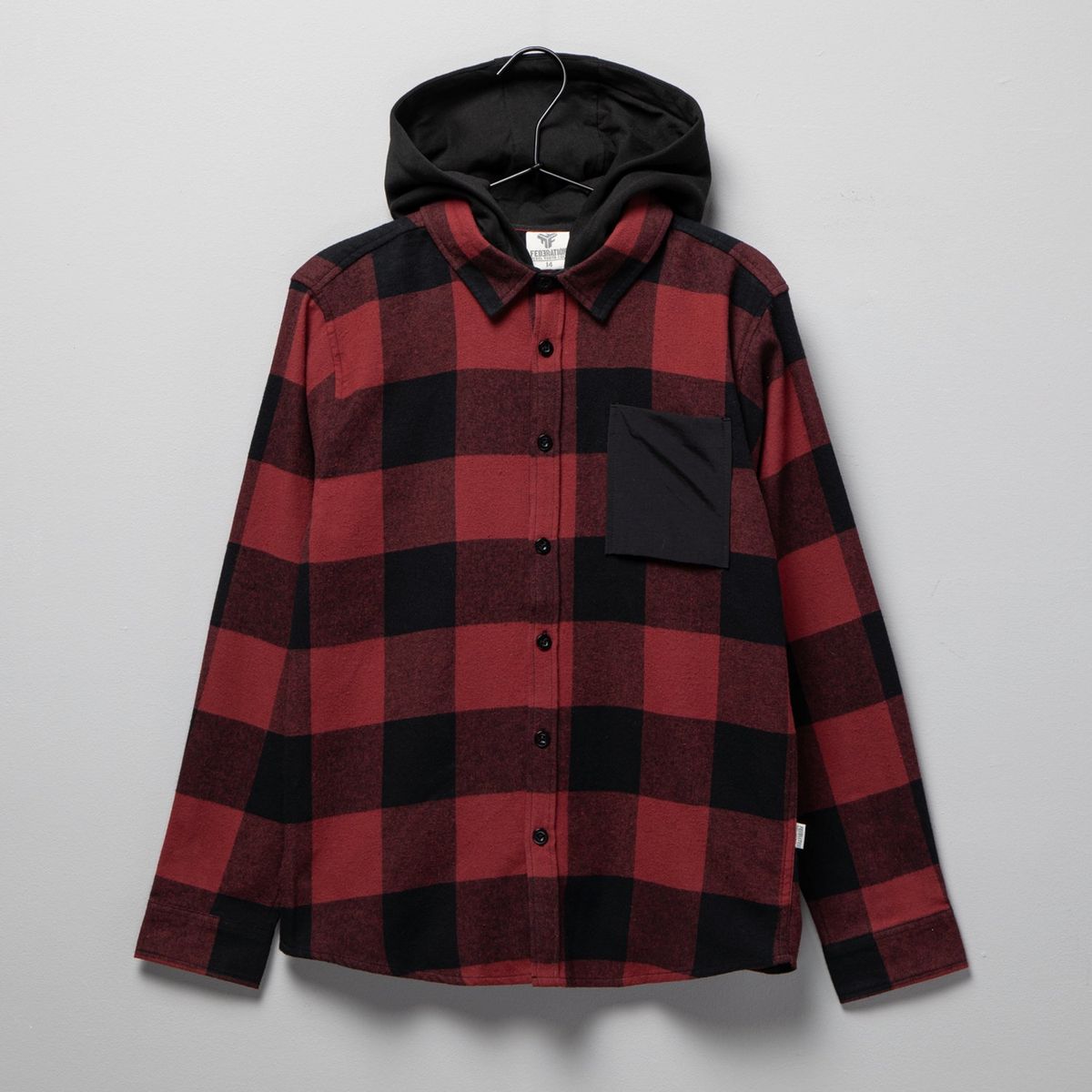 FEDERATION - Camisa Niño Manga Larga Algodón Federation