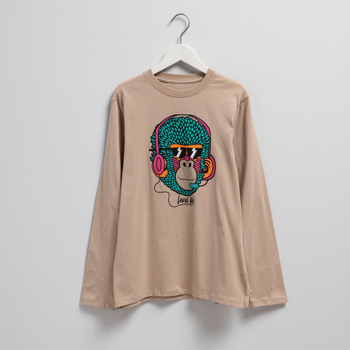 FEDERATION - Polo Federation Manga Larga Algodón Niño Estampada Casual