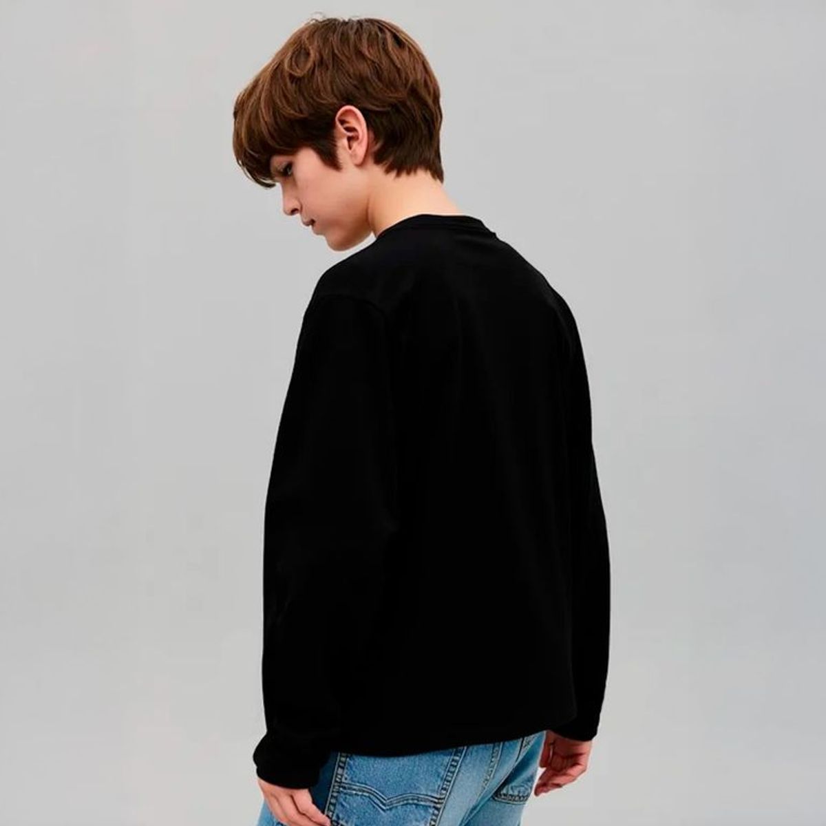 FEDERATION - Polo Federation Manga Larga Algodón Niño Estampada Casual