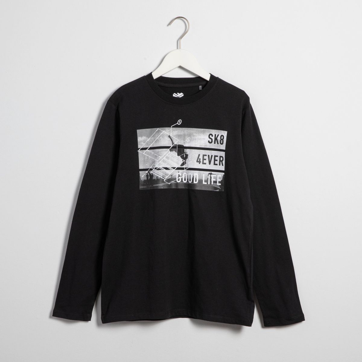 FEDERATION - Polo Federation Manga Larga Algodón Niño Estampada Casual