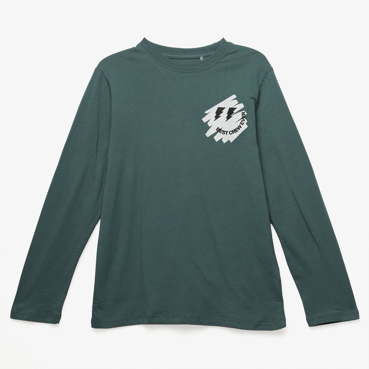 FEDERATION - Polo Federation Manga Larga Algodón Niño Estampada Casual