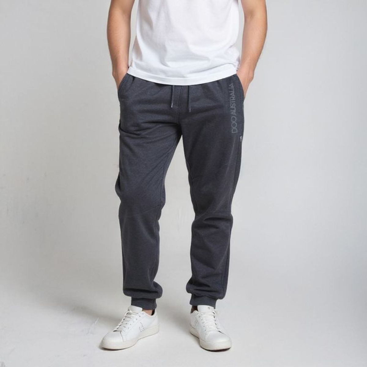 DOO AUSTRALIA - Buzo Jogger Doo Australia Algodón Poliéster Niño Gris