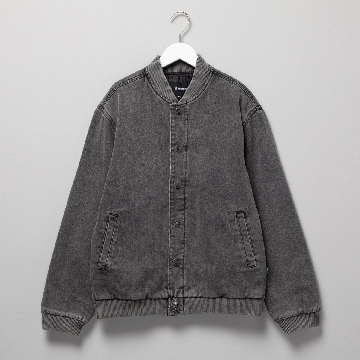 FEDERATION - Casaca Federation Denim Manga Larga Bomber Niño
