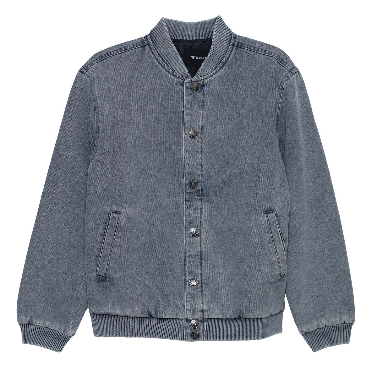 FEDERATION - Casaca Federation Denim Manga Larga Bomber Niño