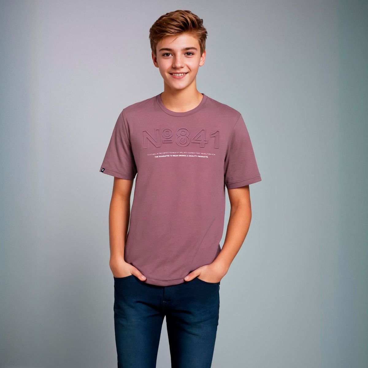 FEDERATION - Polo Federation Estampada Niño Manga Corta