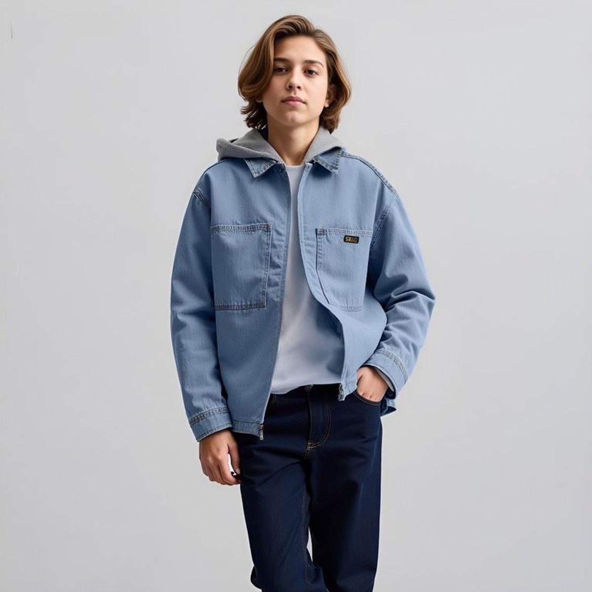 DOO AUSTRALIA - Casaca Algodón con Gorro Doo Australia Niño Casual