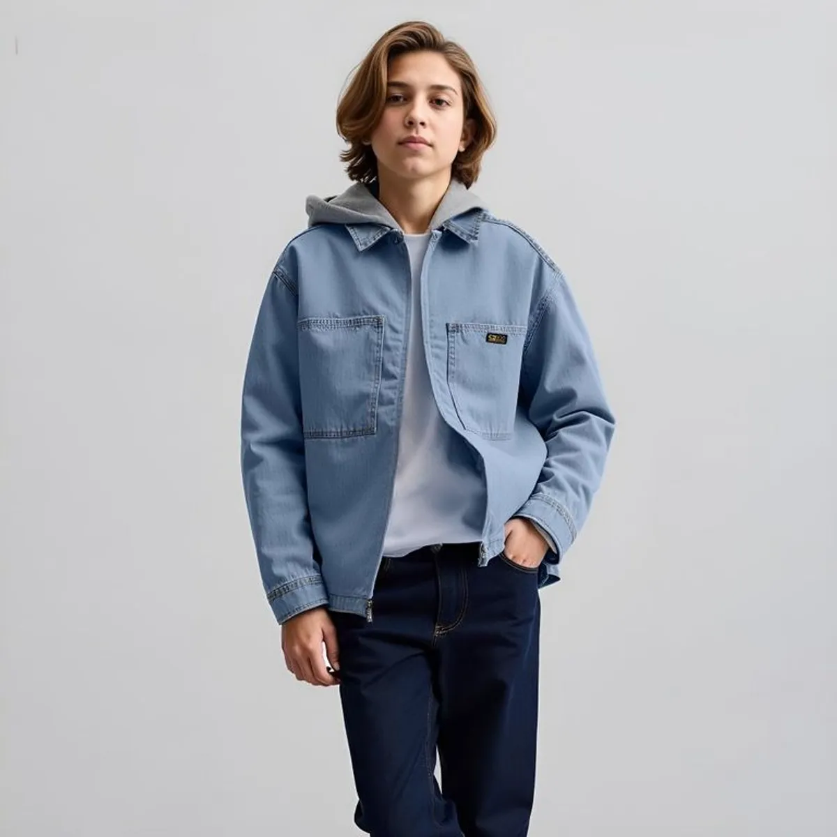 DOO AUSTRALIA - Casaca Algodón con Gorro Doo Australia Niño Casual