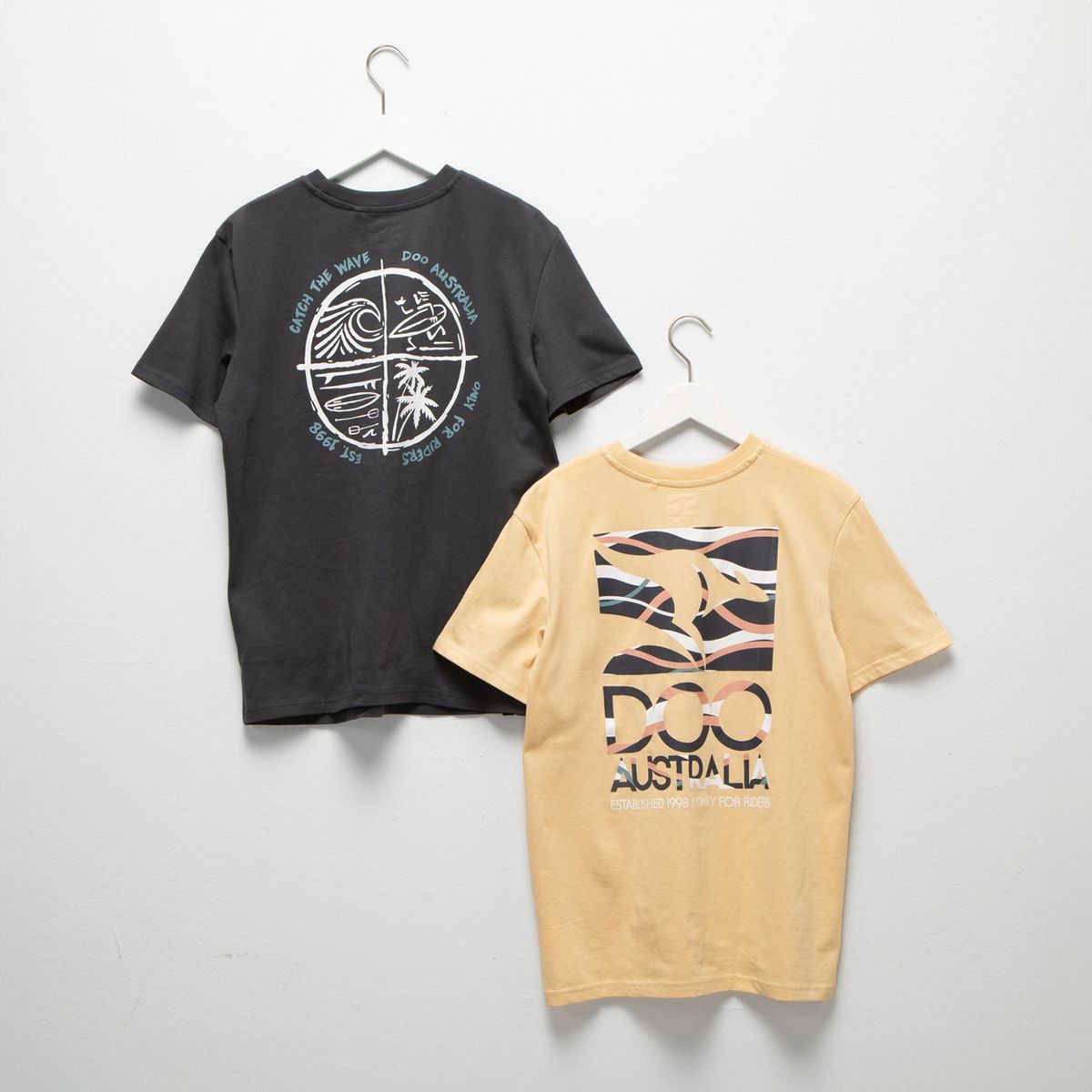 DOO AUSTRALIA - Pack 2 Polos Algodón Estampadas Doo Australia Niño