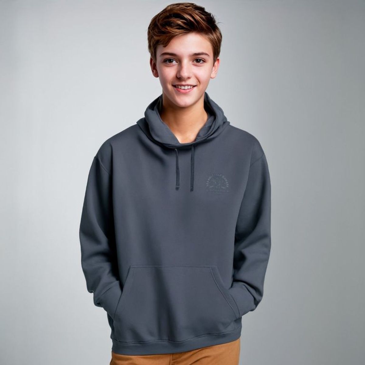 FEDERATION - Polera Federation Algodón Estampado con Gorro Niño