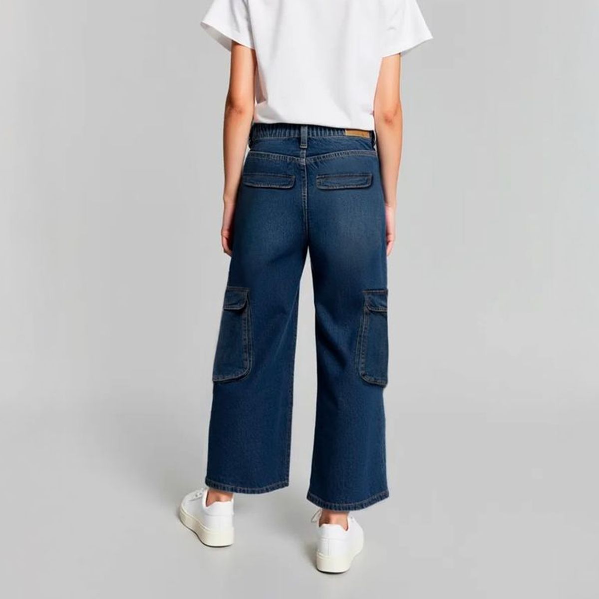 ELEVEN - Jeans Eleven Casual Wide Leg 100% Algodón Niña