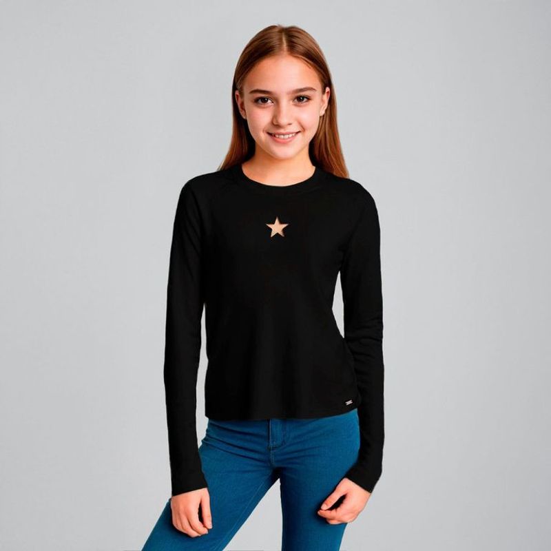 ELEVEN - Polo Niña Manga Larga Eleven