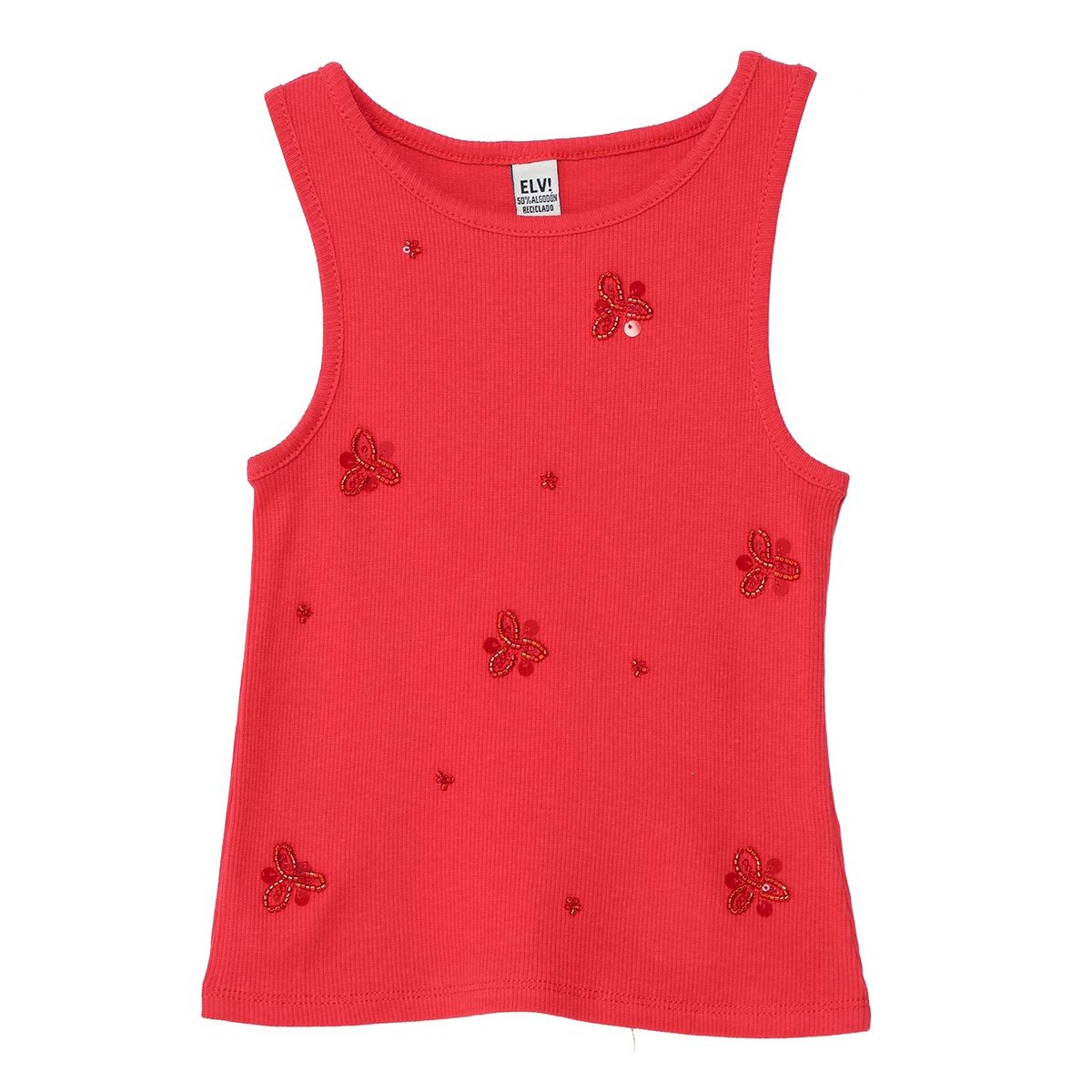 ELEVEN - Polo Eleven Sin Mangas Diseño Casual Niña Algodón