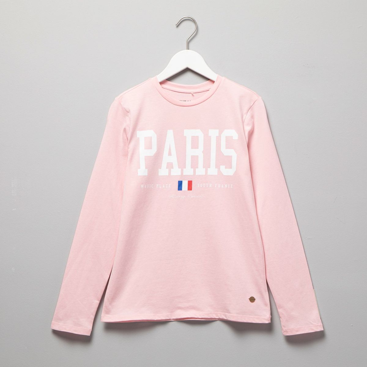 ELEVEN - Polo Casual de Algodón Manga Larga Eleven Niña Estampada