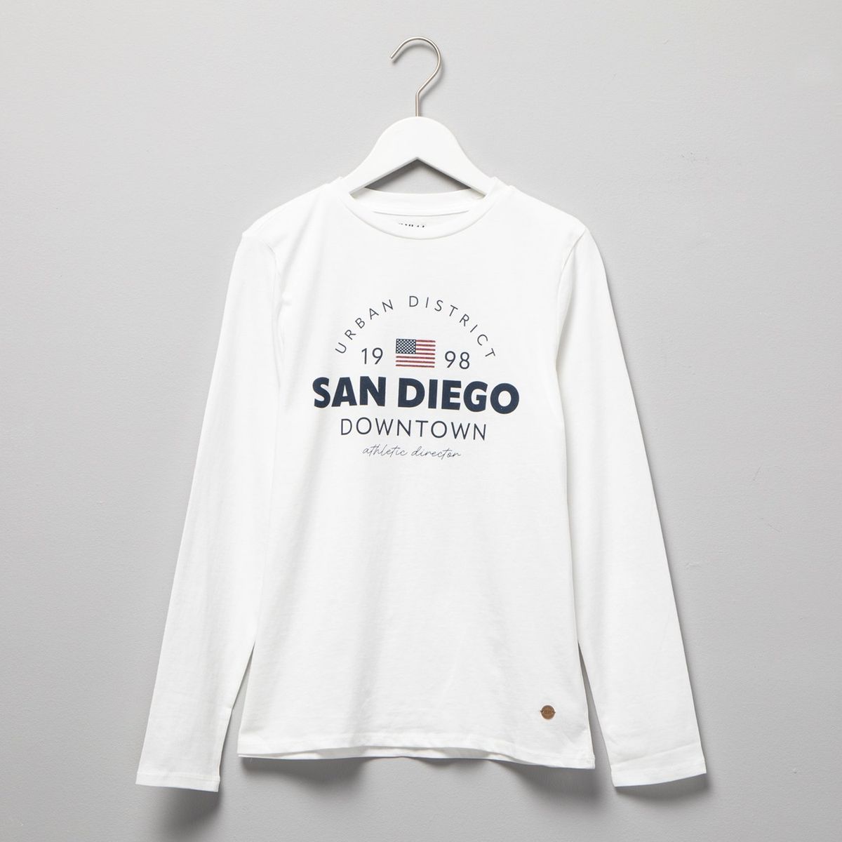 ELEVEN - Polo Casual de Algodón Manga Larga Eleven Niña Estampada