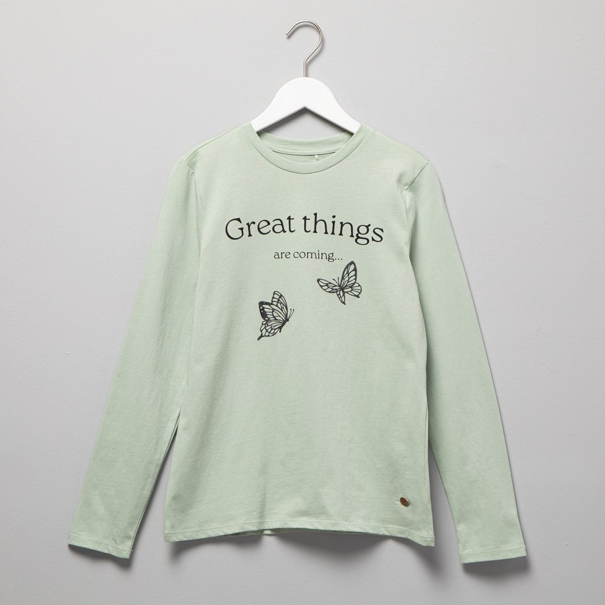 ELEVEN - Polo Casual de Algodón Manga Larga Eleven Niña Estampada