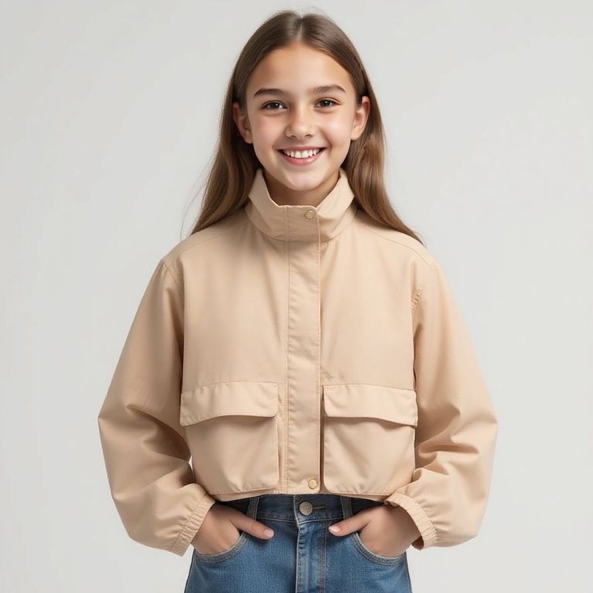 ELEVEN - Casaca Cortaviento Niña Eleven