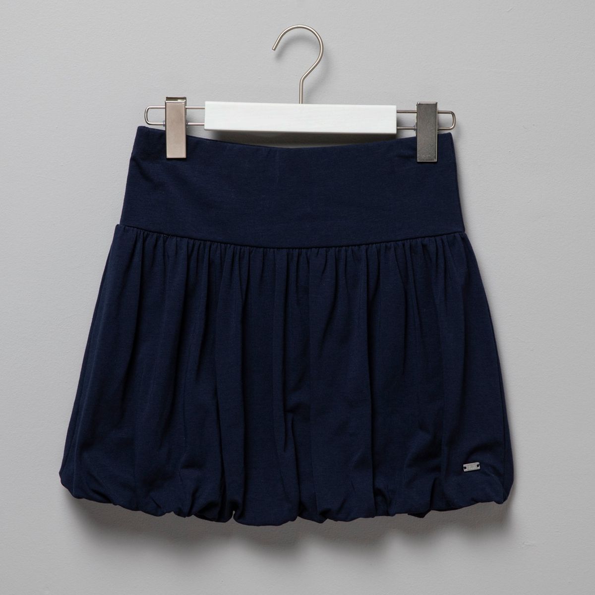 ELEVEN - Falda Eleven Mini Algodón Tiro Alto Niña Azul Marino
