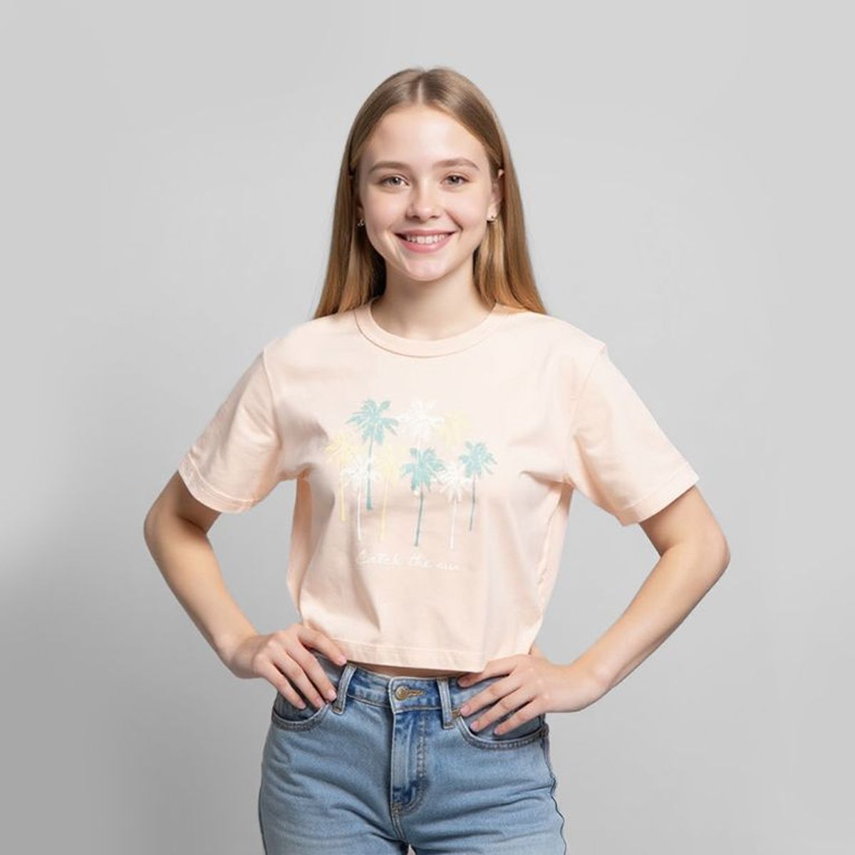 DOO AUSTRALIA - Polo Algodón Estampada Doo Australia Niña Manga Corta