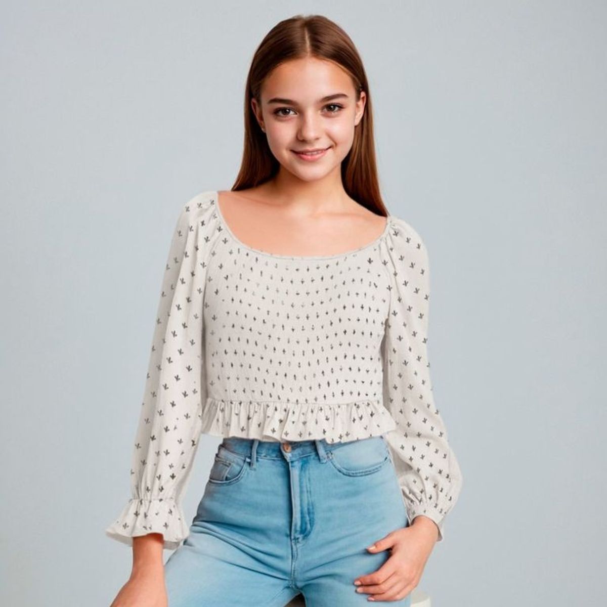 ELEVEN - Blusa Niña Manga Larga Eleven