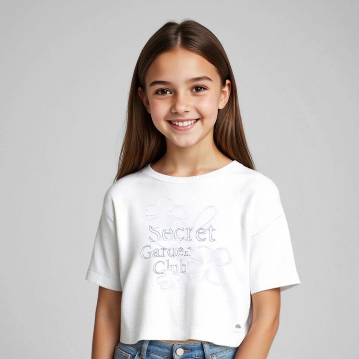 ELEVEN - Polo Eleven Algodón Estampada Manga Corta Niña