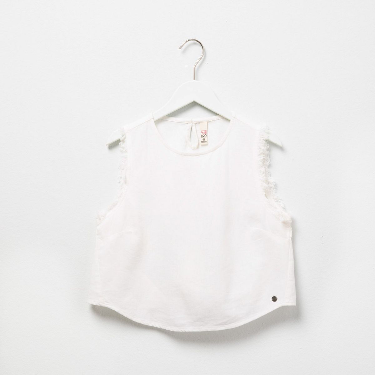 DOO AUSTRALIA - Blusa Doo Australia Casual Lino Manga Corta Niña