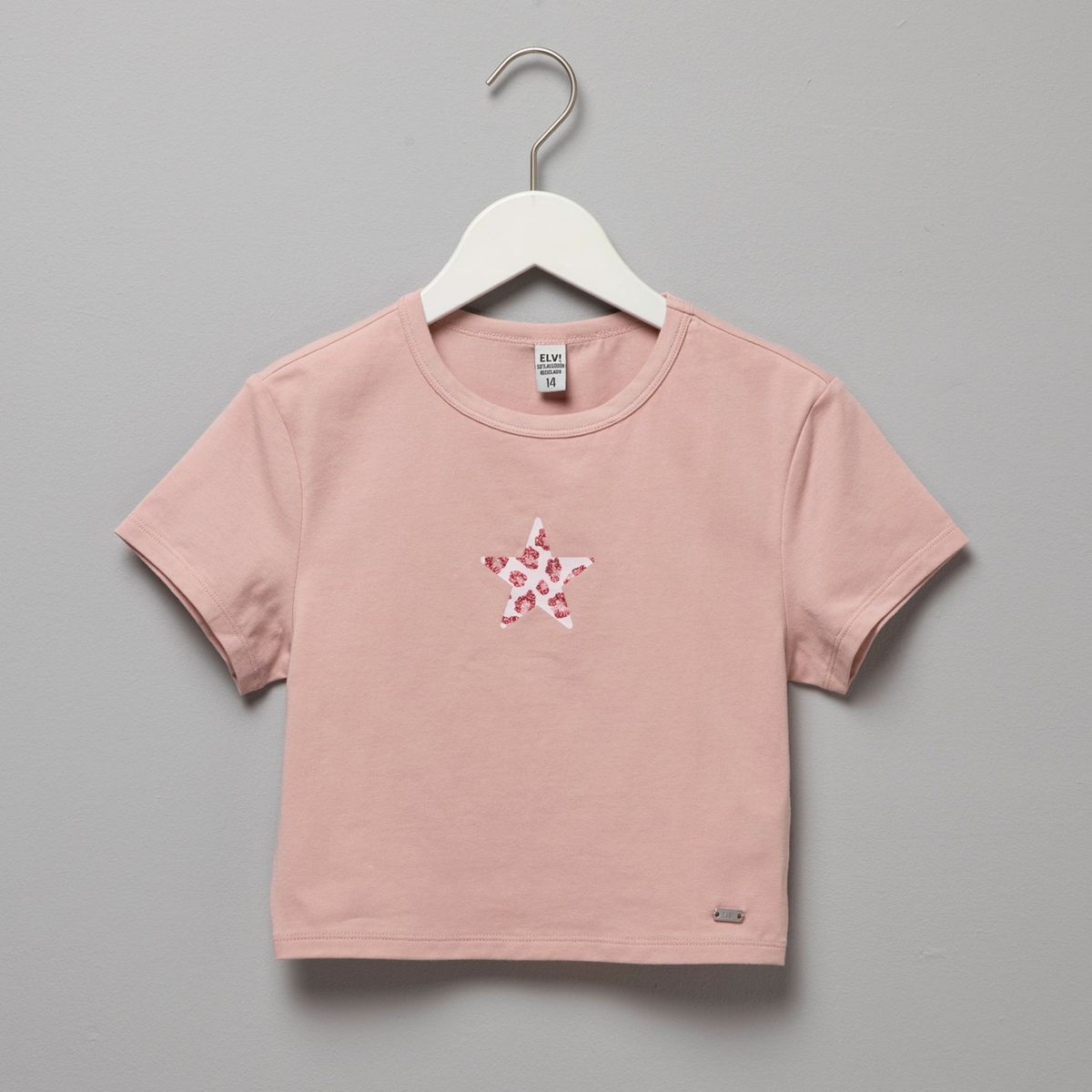 ELEVEN - Polo Eleven Crop Fit Niña Algodón Estampado Corazón